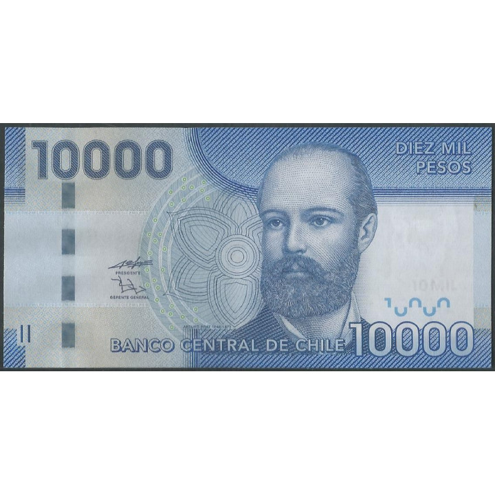 Chile 10.000 Pesos 2009 P164a