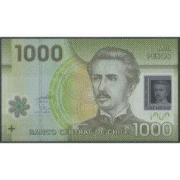 Chile 1.000 Pesos 2010 P161a
