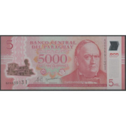 Paraguay 5.000 Guaranies 2011 P234a