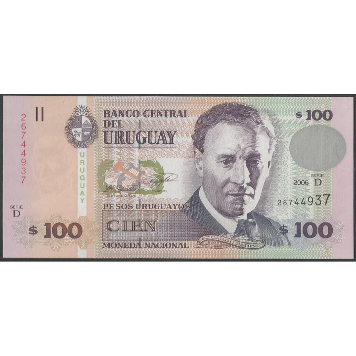 Uruguay 100 Pesos 2006 P85a