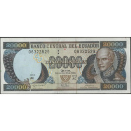 Ecuador 20.000 Sucres 20 Nov 1995 AC P129a
