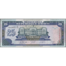 Haiti 25 Gourdes 2009 P266d