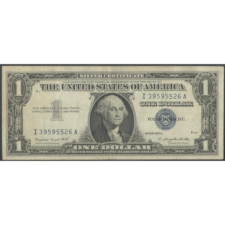 Estados Unidos 1 Dollar 1957A P419a