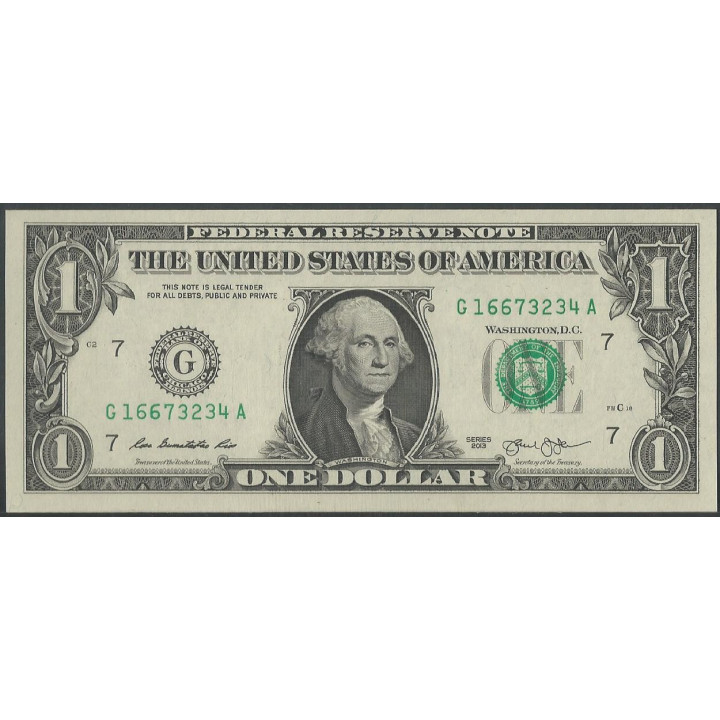 Estados Unidos 1 Dollar 2013 L P537