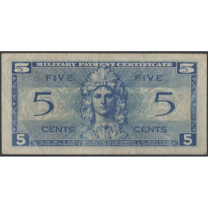 Estados Unidos - MPC 5 Cents ND1954 PM29 reverso