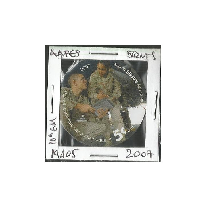 Estados Unidos - AAFES 5 Cents 2007 PM405