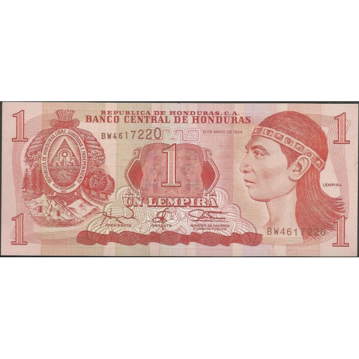 Honduras 1 Lempira 12 May 1994 P76