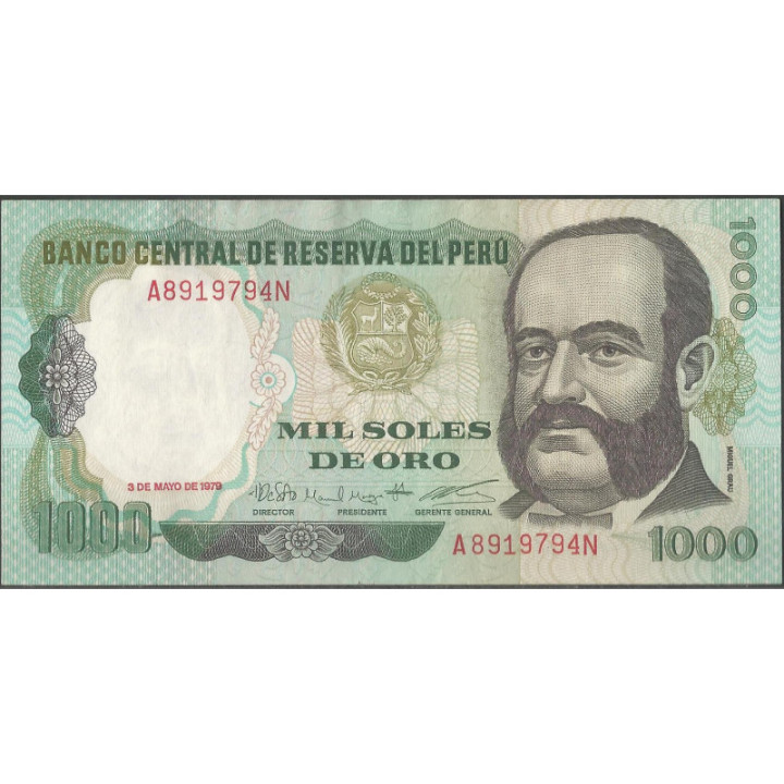 Peru 1.000 Soles 3 May 1979 P118