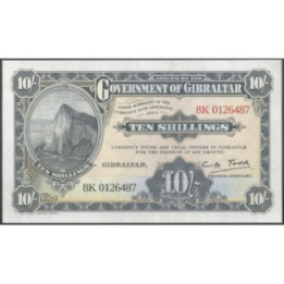 Gibraltar 10 Shillings ND2018 P41