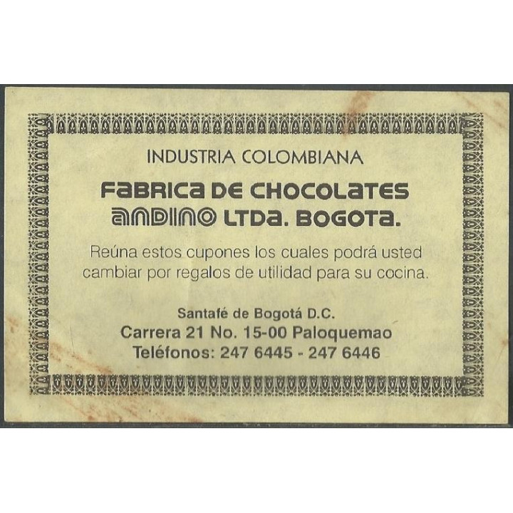 Chocolate Andino Cupon