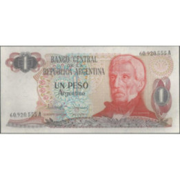Argentina 1 Peso Argentino ND1983-4 Serie A P311a