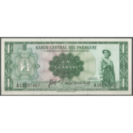Paraguay 1 Guarani L1952 P193a