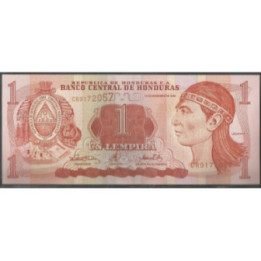 Honduras 1 Lempira 14 Dic 2000 P84a