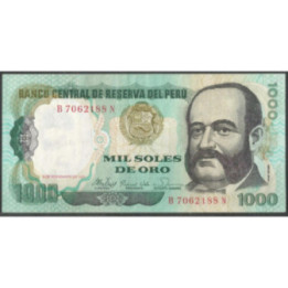 Peru 1.000 Soles 5 Nov 1981 P122a