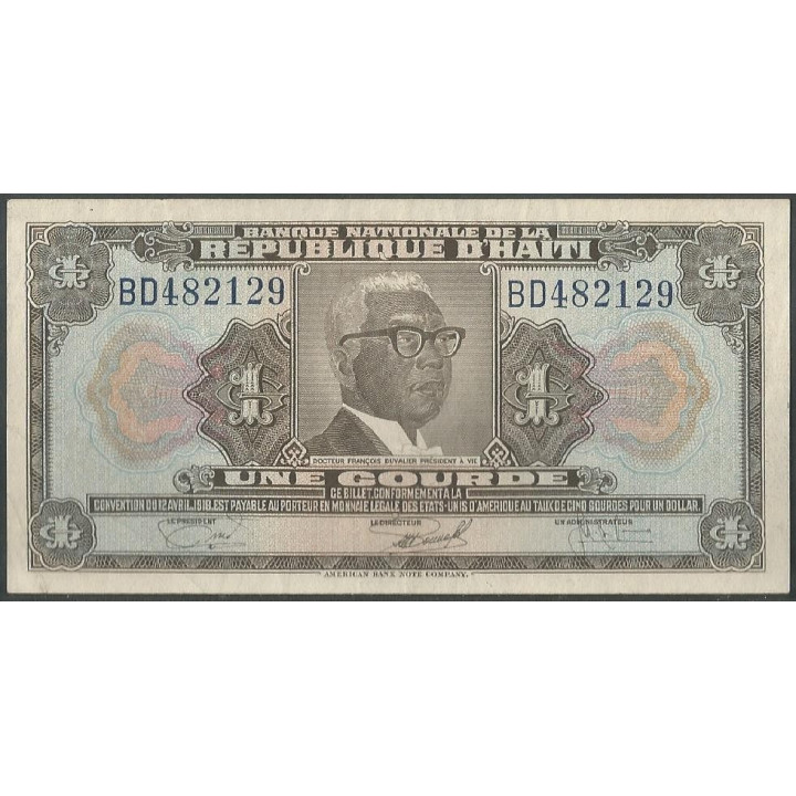 Haiti 1 Gourde L1919 P200a2