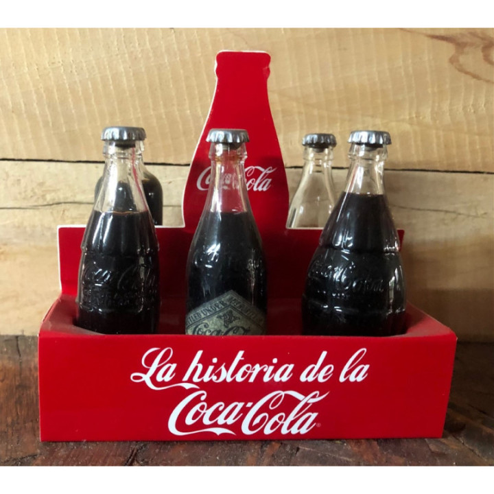 Canasta Coca-Cola La Historia de Coca-Cola reverso