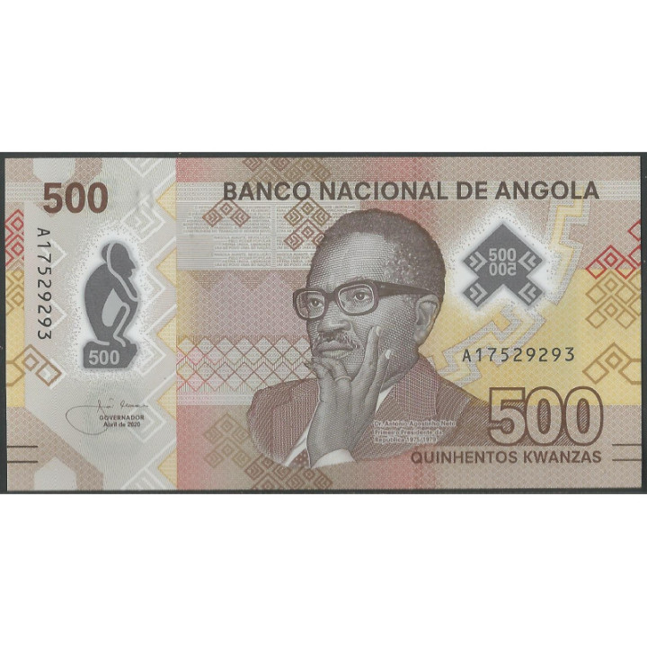 Angola 500 Kwnazas Abr 2020 P161