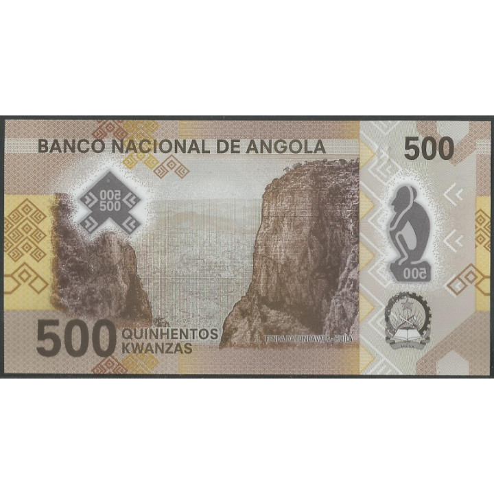 Angola 500 Kwnazas Abr 2020 P161 reverso