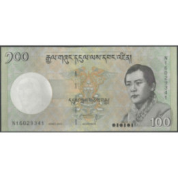Bhutan 100 Ngultrum 2015 P32c