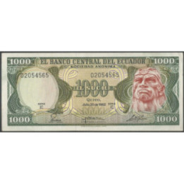 Ecuador 1.000 Sucres 20 Jul 1982 IC P120b