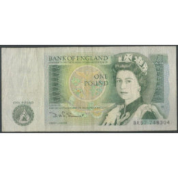 Inglaterra 1 Pound ND1981-4 P377b