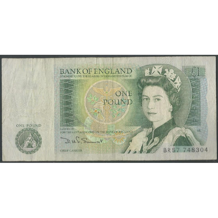 Inglaterra 1 Pound ND1981-4 P377b