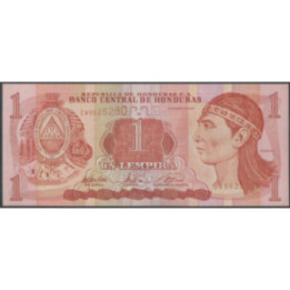 Honduras 1 Lempira 23 Ene 2003 P84c