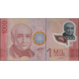 Costa Rica 1.000 Colones 2 Sep 2009 P274a