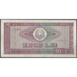 Rumania 10 Lei 1966 P94a