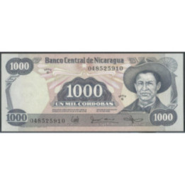 Nicaragua 1.000 Cordobas 1985 P145