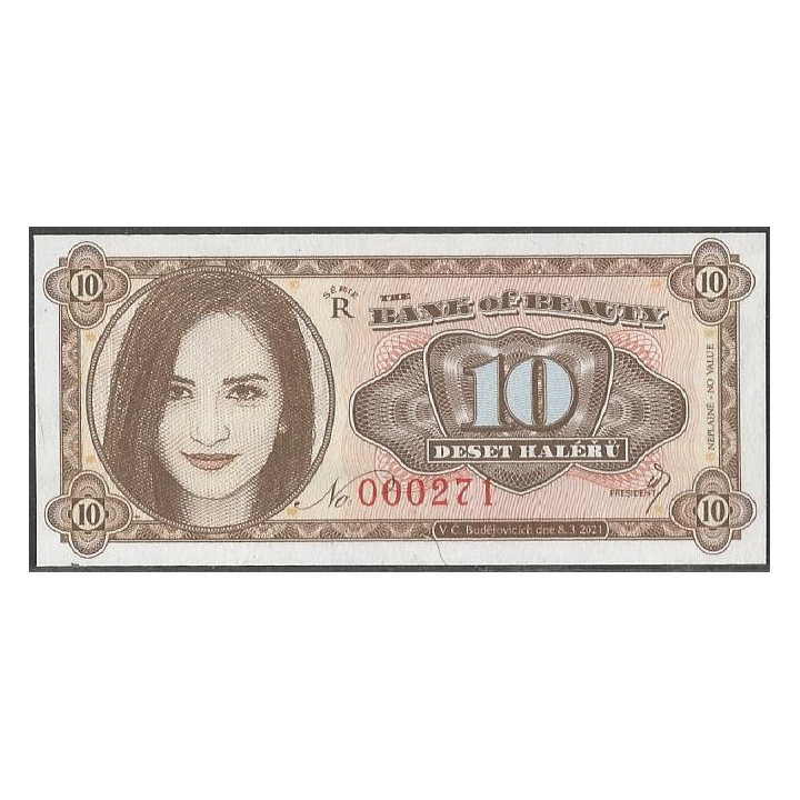 Bank of Beauty 10 Deset Haleru 2021
