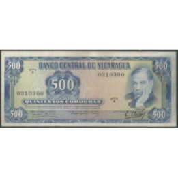 Nicaragua 500 Cordobas D1979 P133