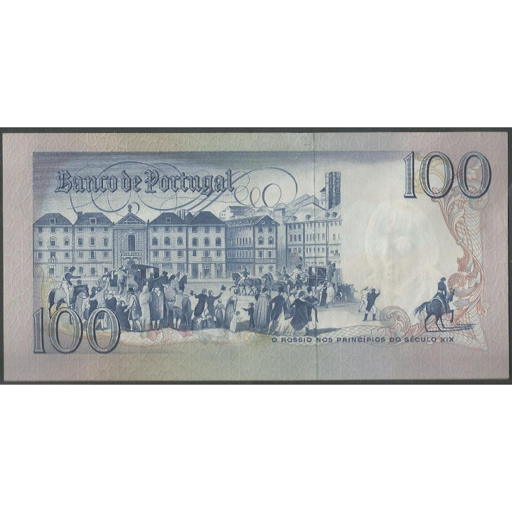 Portugal 100 Escudos 2 Sep 1980 P178a reverso