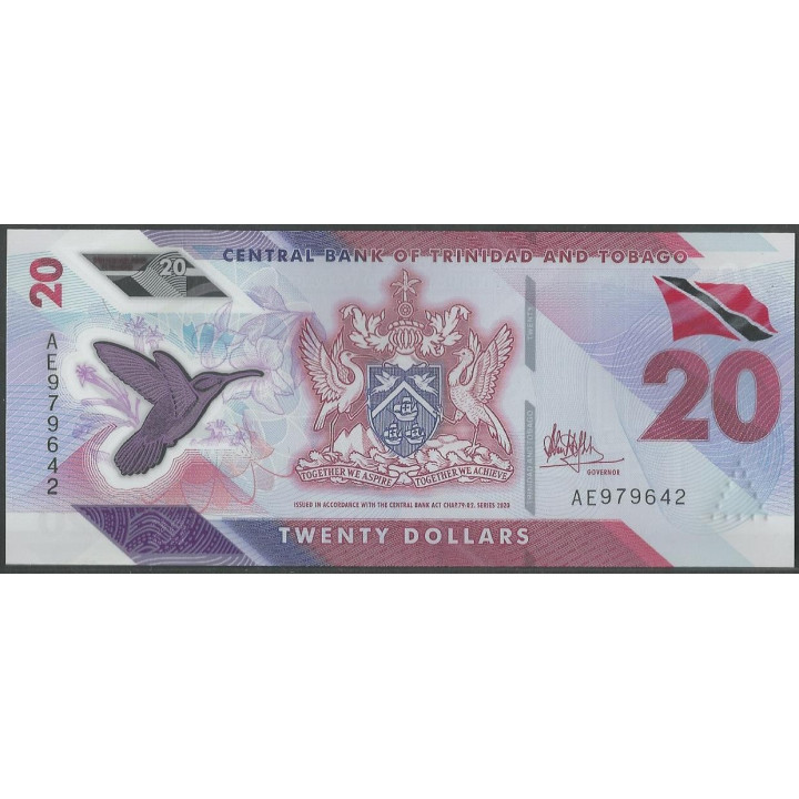 Trinidad y Tobago 20 Dollars 2020 P63