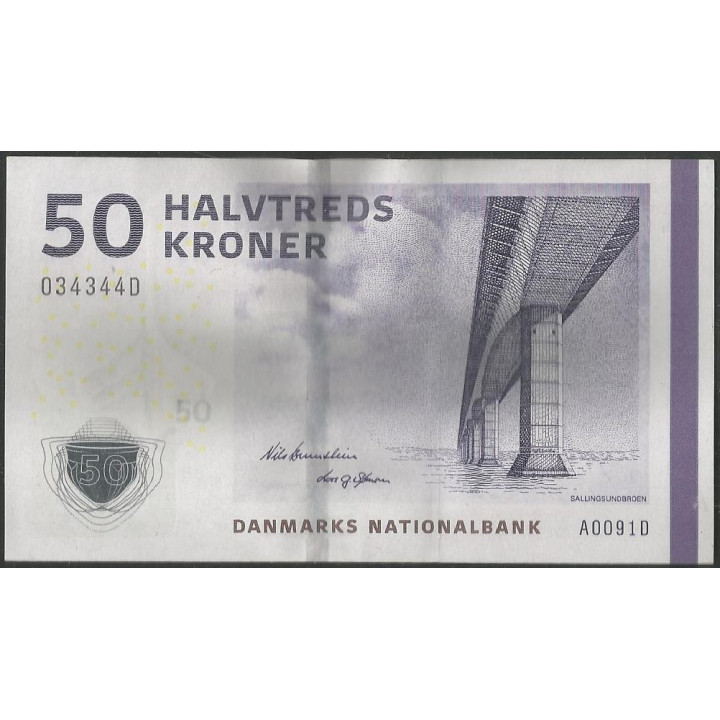 Dinamarca 50 Kroner 2009 P65a