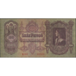 Hungria 100 Pengo 1 Jul 1930 P98