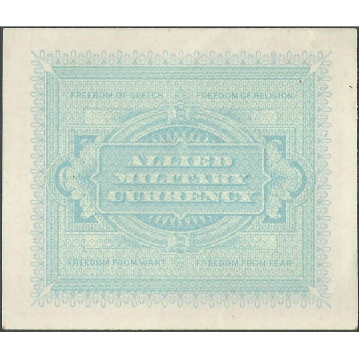 Italia 2 Liras 1943 PM11 reverso