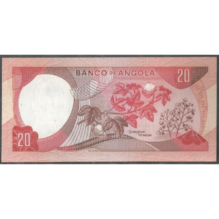 Angola 20 Escudos, 24 Nov 1972 P99