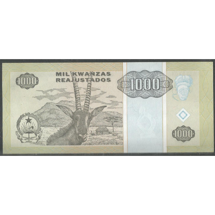 Angola 1.000 Kwanzas, 1 May 1995 P135