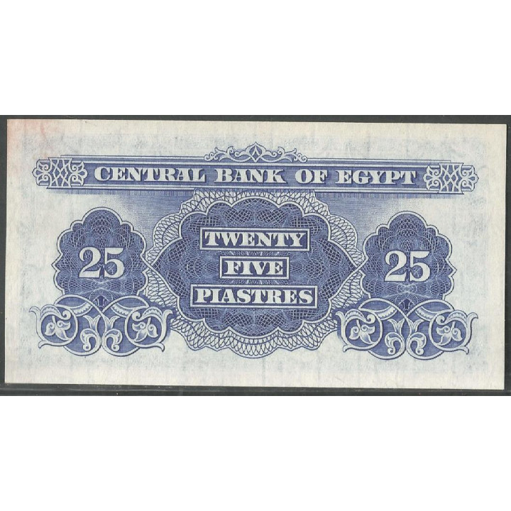 Egipto 25 Piastres 1961 P35a