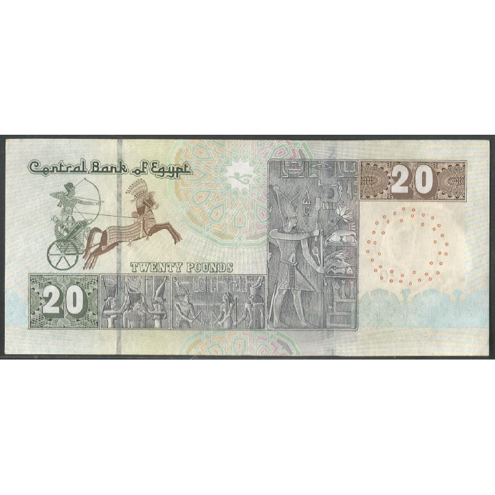 Egipto 20 Pounds 2020 P74e