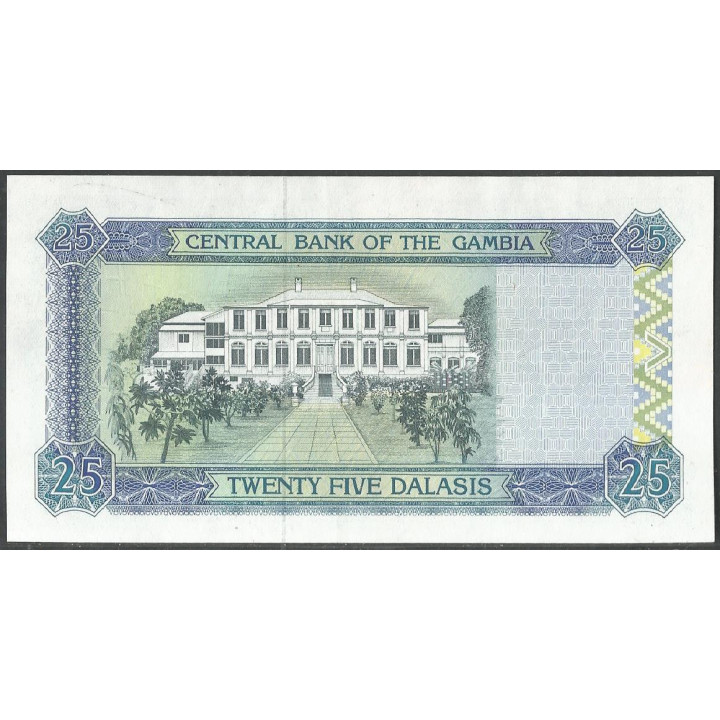 Gambia 25 Dalasis ND1996 P18a