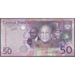 Lesotho, 50 Maloti 2013 P23b