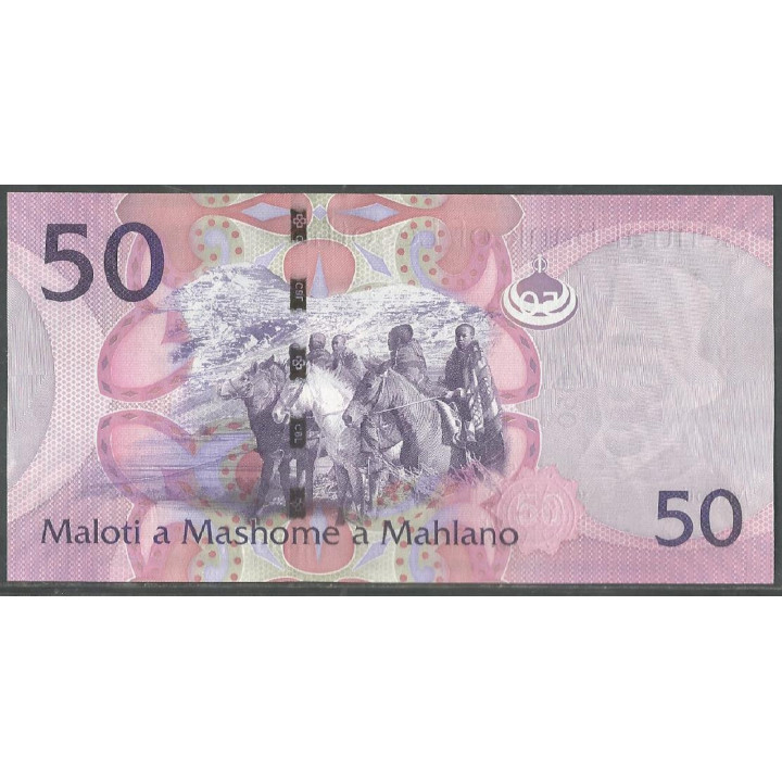 Lesotho, 50 Maloti 2013 P23b