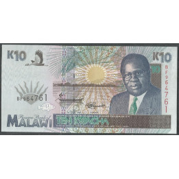 Malawi, 10 Kwacha 1 Jun 1995 P31