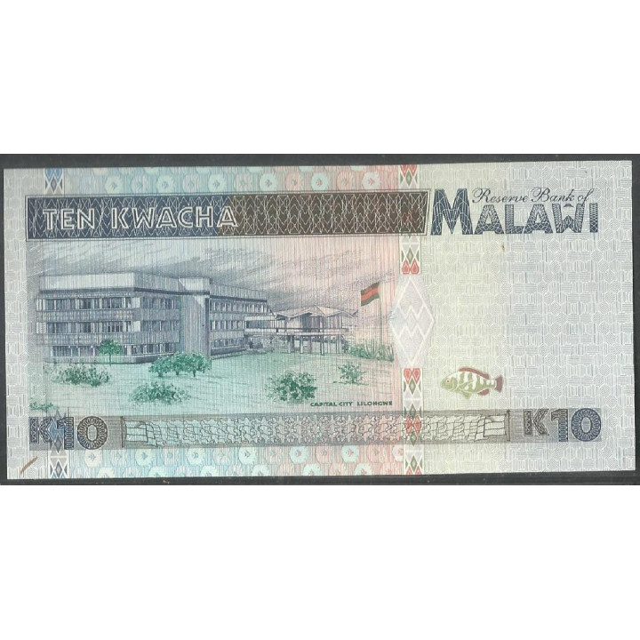 Malawi, 10 Kwacha 1 Jun 1995 P31