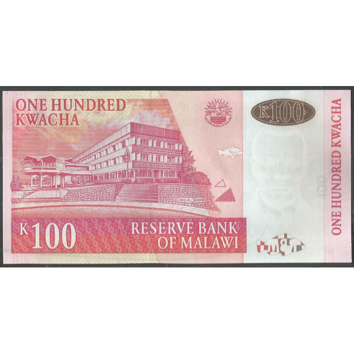 Malawi, 100 Kwacha 30 jun 2011 P54C