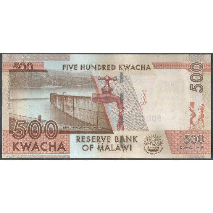 Malawi, 500 Kwacha 1 Jun 2024 P66e