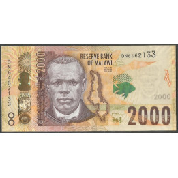 Malawi, 2.000 Kwacha 1 Ene 2024 P70c