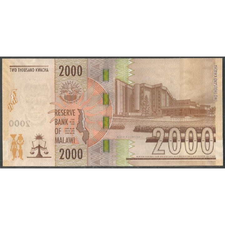 Malawi, 2.000 Kwacha 1 Ene 2024 P70c